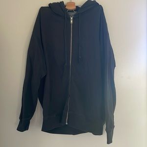 Brandy Melville black zip up